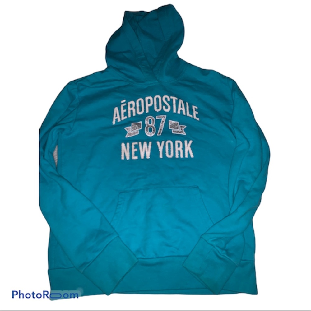 Aeropostale blue hoodie size small